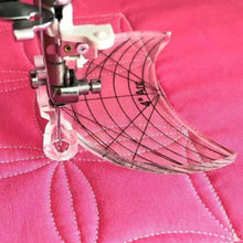 Laden Sie das Bild in den Galerie-Viewer, DIY-Verarbeitung Nählineal Vorlage Patchwork-Werkzeuge +Quiltfußpresse