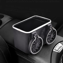Laden Sie das Bild in den Galerie-Viewer, Multifunktionale Taschentuchbox fürs Auto mit Flaschenhalter