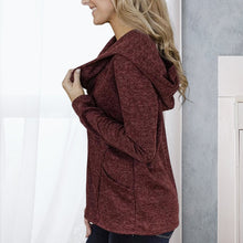 Laden Sie das Bild in den Galerie-Viewer, Kapuzenjacke mit Reißverschluss