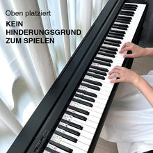 Laden Sie das Bild in den Galerie-Viewer, Abnehmbare Klaviertastatur Notenetiketten