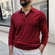 Laden Sie das Bild in den Galerie-Viewer, Einfarbiges Revers-Poloshirt