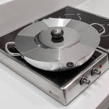 Laden Sie das Bild in den Galerie-Viewer, Faltbarer Multifunktionaler Topfdeckel Aus Edelstahl