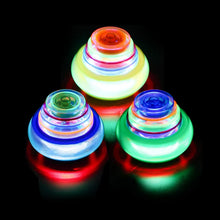 Laden Sie das Bild in den Galerie-Viewer, Glitzer UFO Musik Glänzendes KreiselSpielzeug