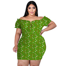 Laden Sie das Bild in den Galerie-Viewer, Damen sexy Sommerkleid