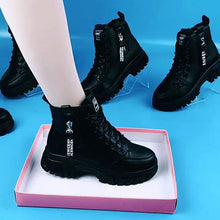 Laden Sie das Bild in den Galerie-Viewer, Warme Lederstiefel für Damen