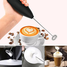 Laden Sie das Bild in den Galerie-Viewer, Elektrischer Mini-Milchaufschäumer Aus Edelstahl