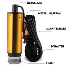 Laden Sie das Bild in den Galerie-Viewer, Elektrische Mikrokraftstoffpumpe aus Aluminiumlegierung
