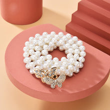 Laden Sie das Bild in den Galerie-Viewer, Perle Schmetterling Gürtelschnalle Taillenkette