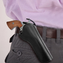 Laden Sie das Bild in den Galerie-Viewer, Retro Leder Holster Gürteltasche mit Gürtelschlaufe