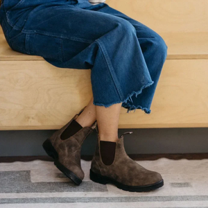 Handgefertigte Vintage-Chelsea-Stiefel für Herren und Damen