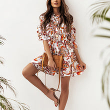 Laden Sie das Bild in den Galerie-Viewer, Damen Hemdkleid