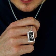 Laden Sie das Bild in den Galerie-Viewer, Motorrad Kreuz Halskette