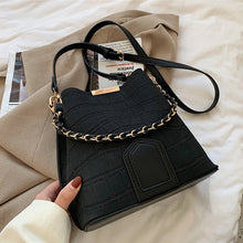 Laden Sie das Bild in den Galerie-Viewer, Damen Gefrostete Vintage Handtasche