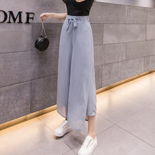 Laden Sie das Bild in den Galerie-Viewer, Damen Sommer beiläufige Chiffon-Hosen