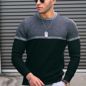 Lässiger Pullover mit Rundhalsausschnitt