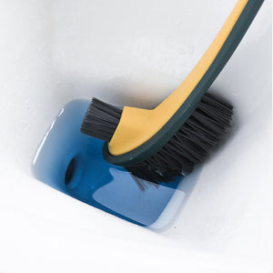Doppelseitig beflockte Toilettenbürste