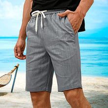 Laden Sie das Bild in den Galerie-Viewer, Einfarbige Sommershorts Für Herren