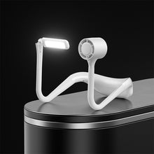 Laden Sie das Bild in den Galerie-Viewer, Kreativer tragbarer USB-Ladelüfter mit Licht