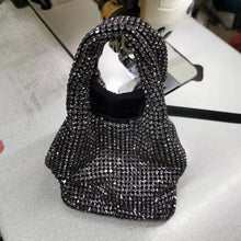 Laden Sie das Bild in den Galerie-Viewer, Glänzende Stilvolle Diamant-Handtasche