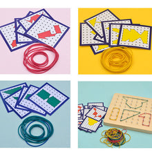 Laden Sie das Bild in den Galerie-Viewer, Kreatives Geobrett aus Holz