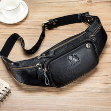 Laden Sie das Bild in den Galerie-Viewer, Multifunktionale Retro-Hüfttasche mit mehreren Taschen
