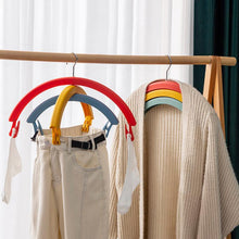 Laden Sie das Bild in den Galerie-Viewer, Dreistufiger Multifunktions-Regenbogen-Kleiderbügel
