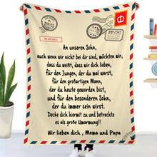 Laden Sie das Bild in den Galerie-Viewer, Bedruckte Umschlagdecke aus Flanell