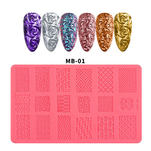 3D-Druckvorlage für Nagelkunst
