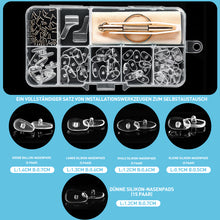 Laden Sie das Bild in den Galerie-Viewer, Brille Silikon Nasenpolster Anti-Rutsch-Pad-Set