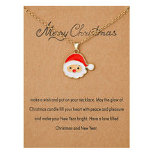 Laden Sie das Bild in den Galerie-Viewer, Legierungshalskette der Weihnachtsserie