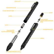 Laden Sie das Bild in den Galerie-Viewer, Multifunktionaler Werkzeugstift aus Metall