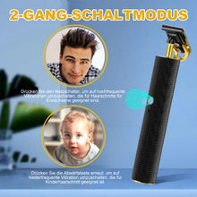 Laden Sie das Bild in den Galerie-Viewer, Vintage Ölkopf Farbverlauf Gravur elektrischen Haarschneider