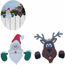 Laden Sie das Bild in den Galerie-Viewer, Weihnachtsthema Zaun Dekoration
