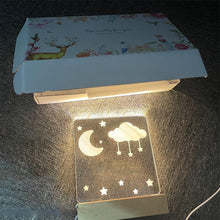 Laden Sie das Bild in den Galerie-Viewer, Personalisiertes Kinderzimmer-Nachtlicht