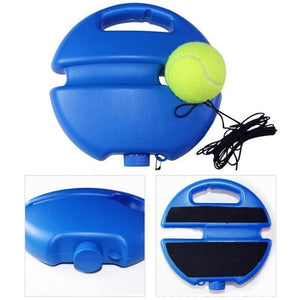 Einzelner Tennistrainer+Tragbarer Golfballpflücker+Tragbare Angelrute feste Kugel