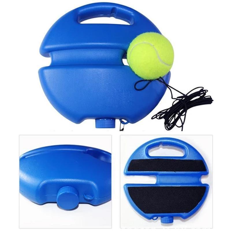 Einzelner Tennistrainer+Tragbarer Golfballpflücker+Tragbare Angelrute feste Kugel