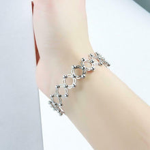 Laden Sie das Bild in den Galerie-Viewer, S925 Silberring, Armband und Puzzle Schmuckschatulle