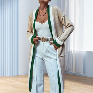 Einfarbiger Cardigan