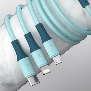3 in 1 Leuchtendes Datenkabel