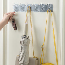 Laden Sie das Bild in den Galerie-Viewer, Multifunktionale transparente 6 Haken