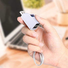 Laden Sie das Bild in den Galerie-Viewer, Winziger 3-Anschluss-USB-Hub