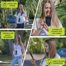 Laden Sie das Bild in den Galerie-Viewer, Handy Silikon Trageband