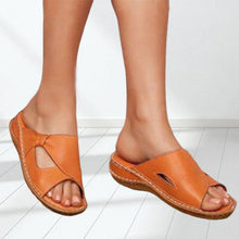 Laden Sie das Bild in den Galerie-Viewer, Lässige Damen-Slip Toe Sandalen