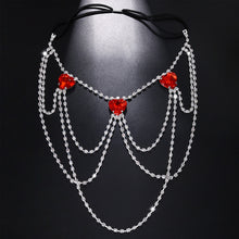 Laden Sie das Bild in den Galerie-Viewer, Rubin Königin Beinkette