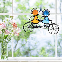 Laden Sie das Bild in den Galerie-Viewer, Künstlerischer Farbiger Fensteranhänger