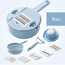 Laden Sie das Bild in den Galerie-Viewer, Multifunktionaler Gemüseschneider Set(12 Stück)