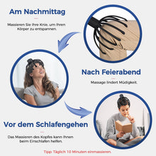 Laden Sie das Bild in den Galerie-Viewer, Elektrisches Kopfmassagegerät