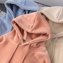 Laden Sie das Bild in den Galerie-Viewer, Weicher Fleece-Hoodie für Damen