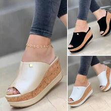 Laden Sie das Bild in den Galerie-Viewer, Neue Modische Sandalen mit hohen Absätzen