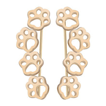 Laden Sie das Bild in den Galerie-Viewer, Damen Hunde Fußabdruck Ohrringe